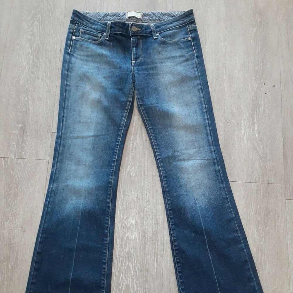 COPY - Paige Womens Laurel Canyon Low Rise Boot Cut Jeans
